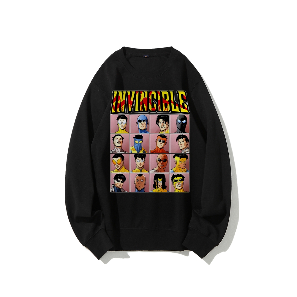 Invincible Casual Crewneck Sweatshirt