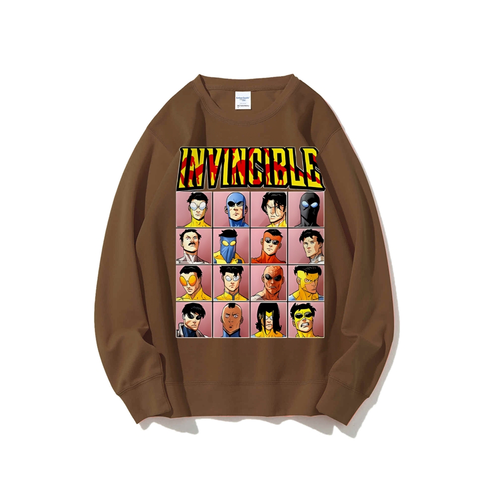 Invincible Casual Crewneck Sweatshirt