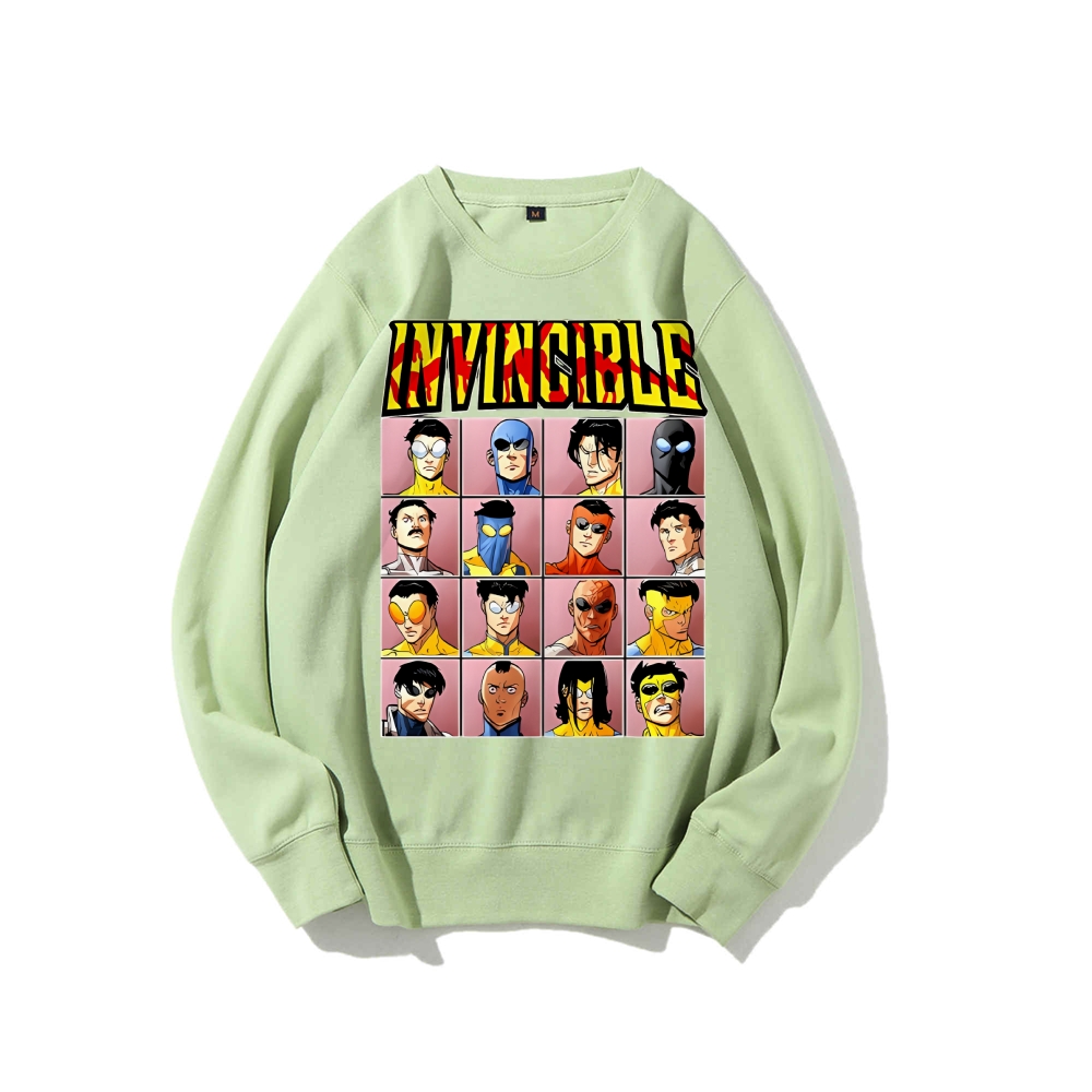 Invincible Casual Crewneck Sweatshirt