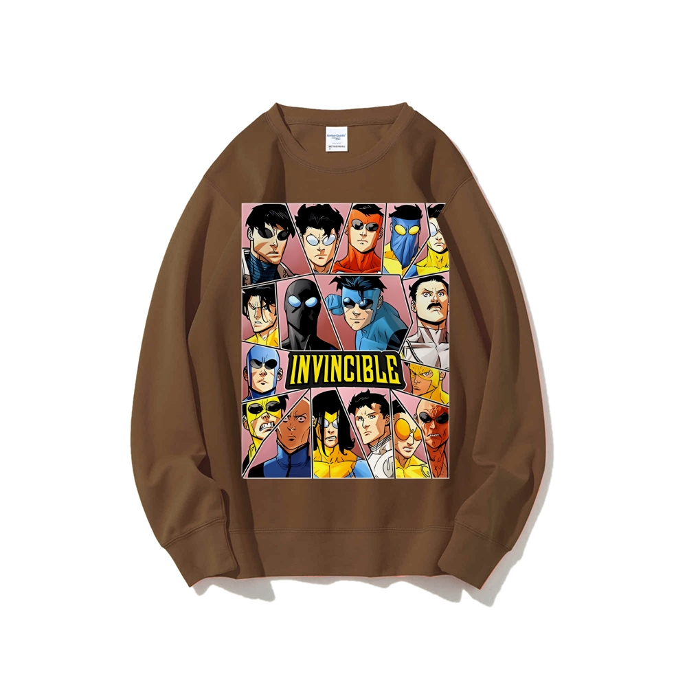 Invincible Casual Crewneck Sweatshirt