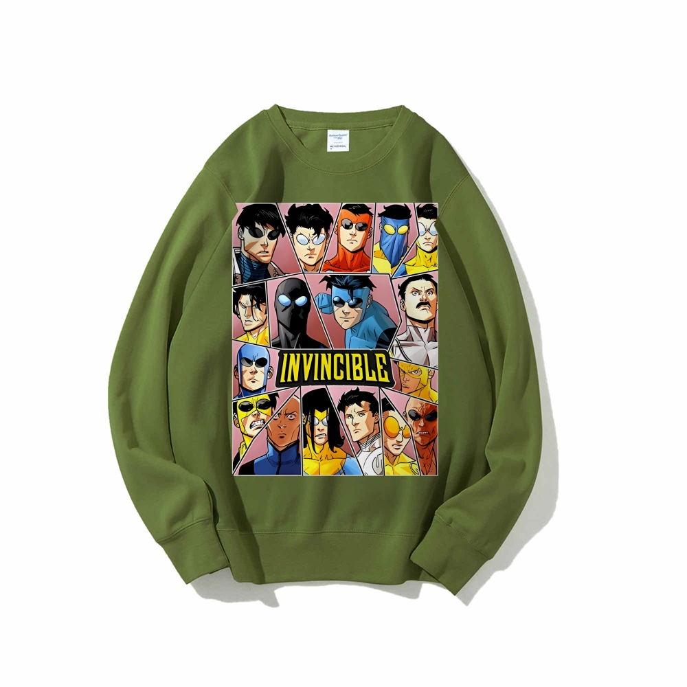 Invincible Casual Crewneck Sweatshirt