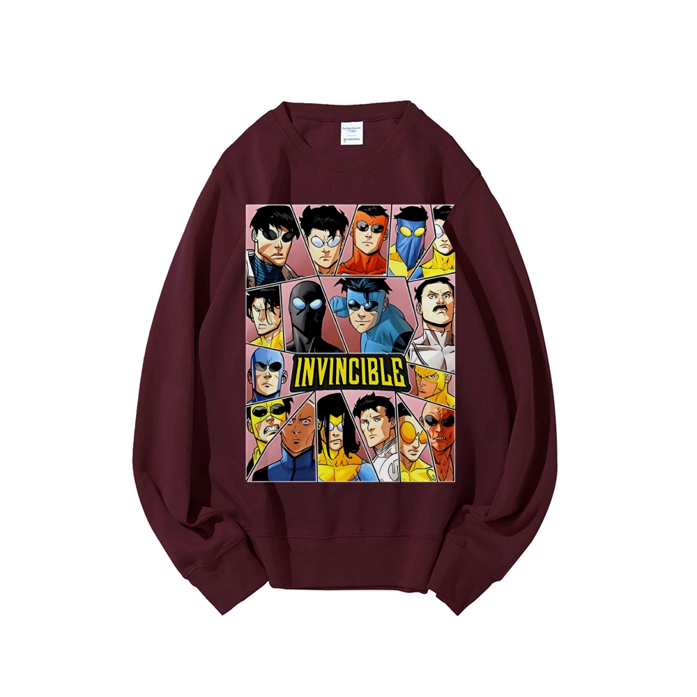 Invincible Casual Crewneck Sweatshirt
