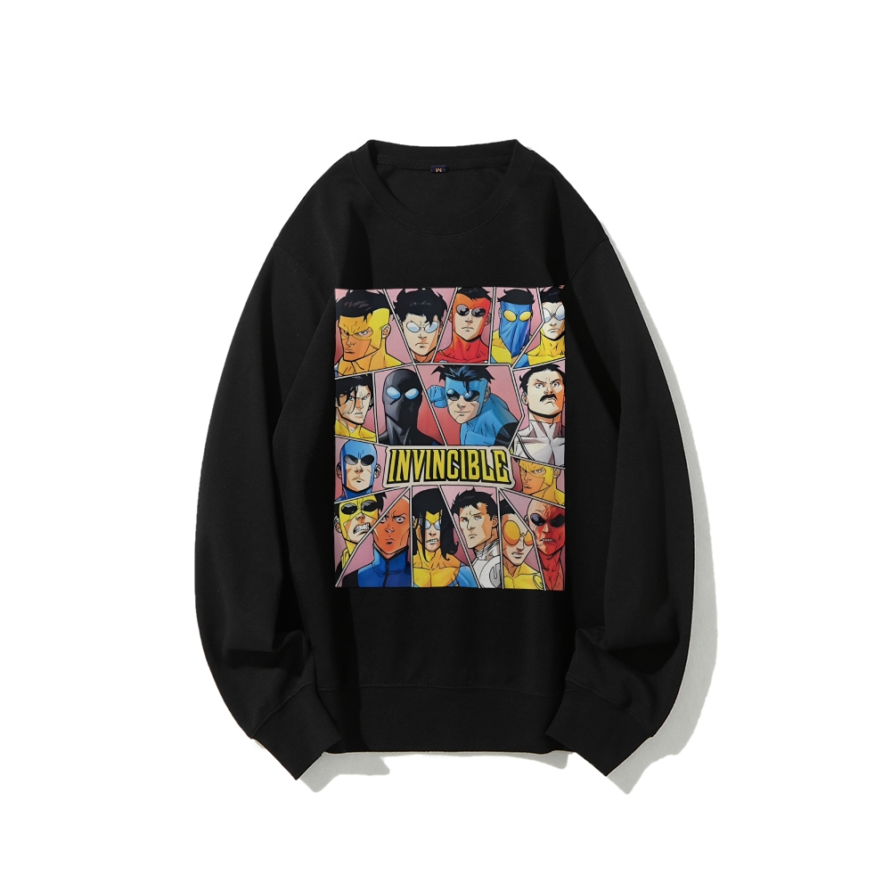 Invincible Casual Crewneck Sweatshirt