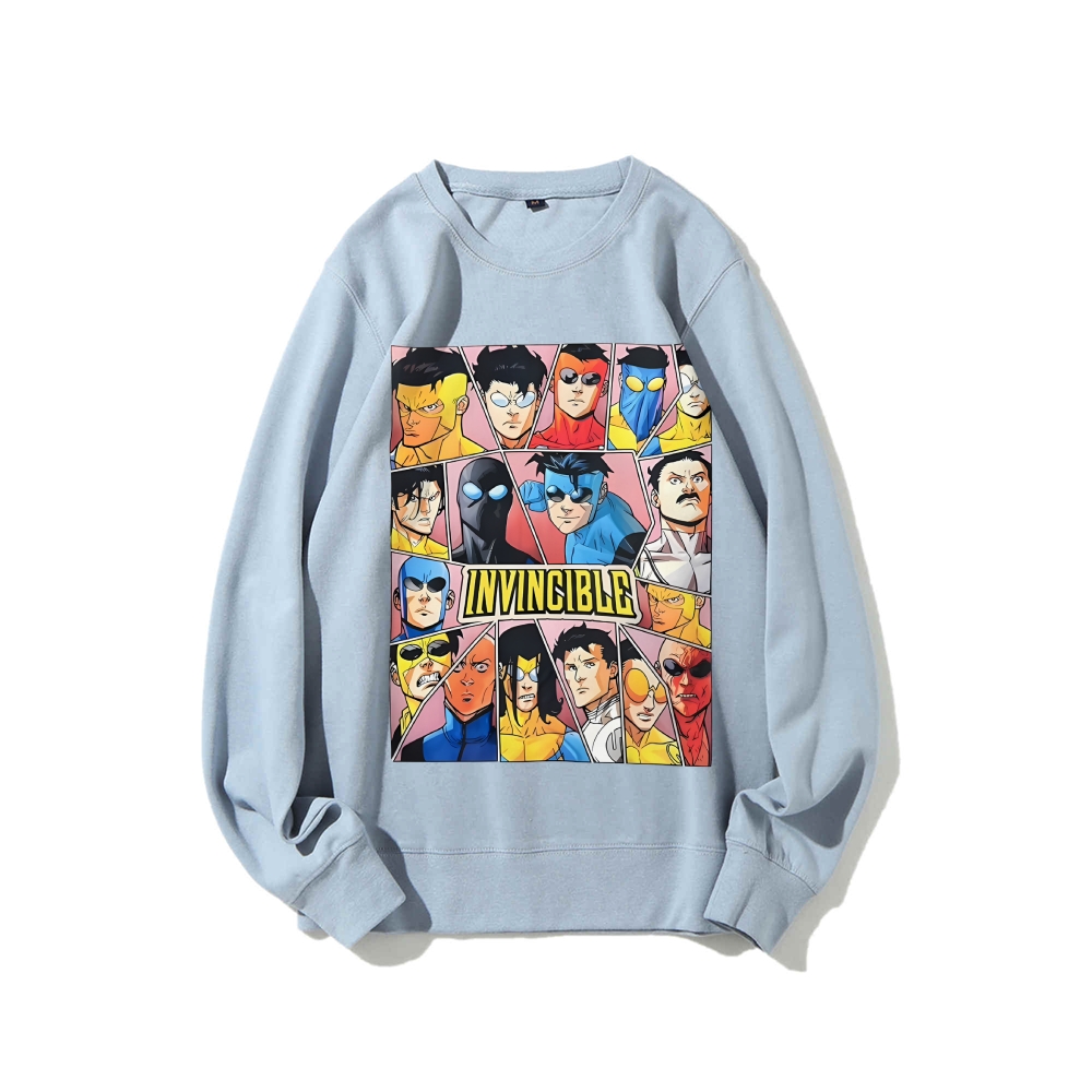Invincible Casual Crewneck Sweatshirt