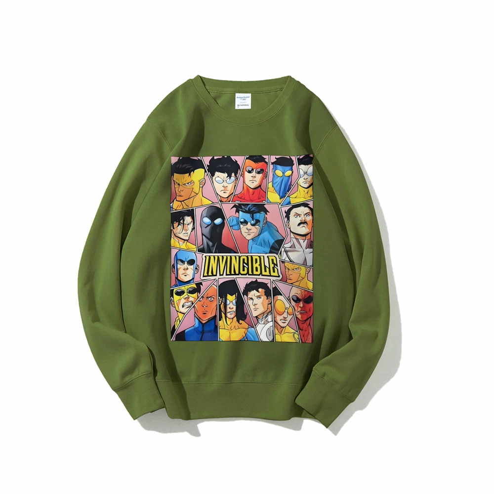 Invincible Casual Crewneck Sweatshirt