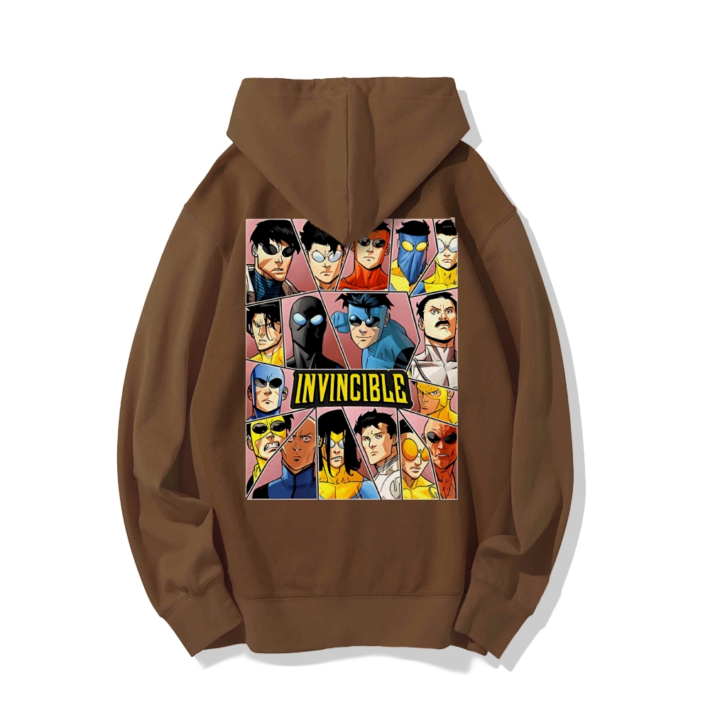 Invincible Cotton Unisex Graphic Stylish Hooded