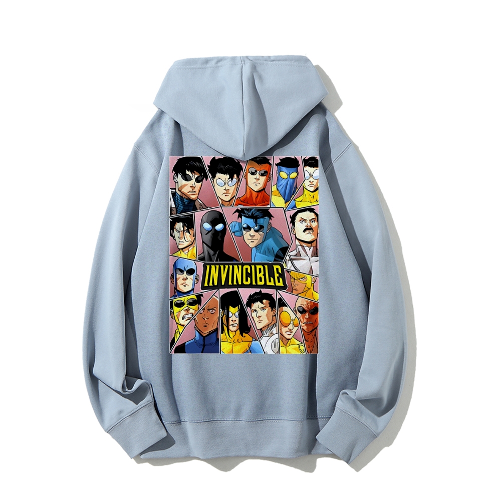 Invincible Cotton Unisex Graphic Stylish Hooded