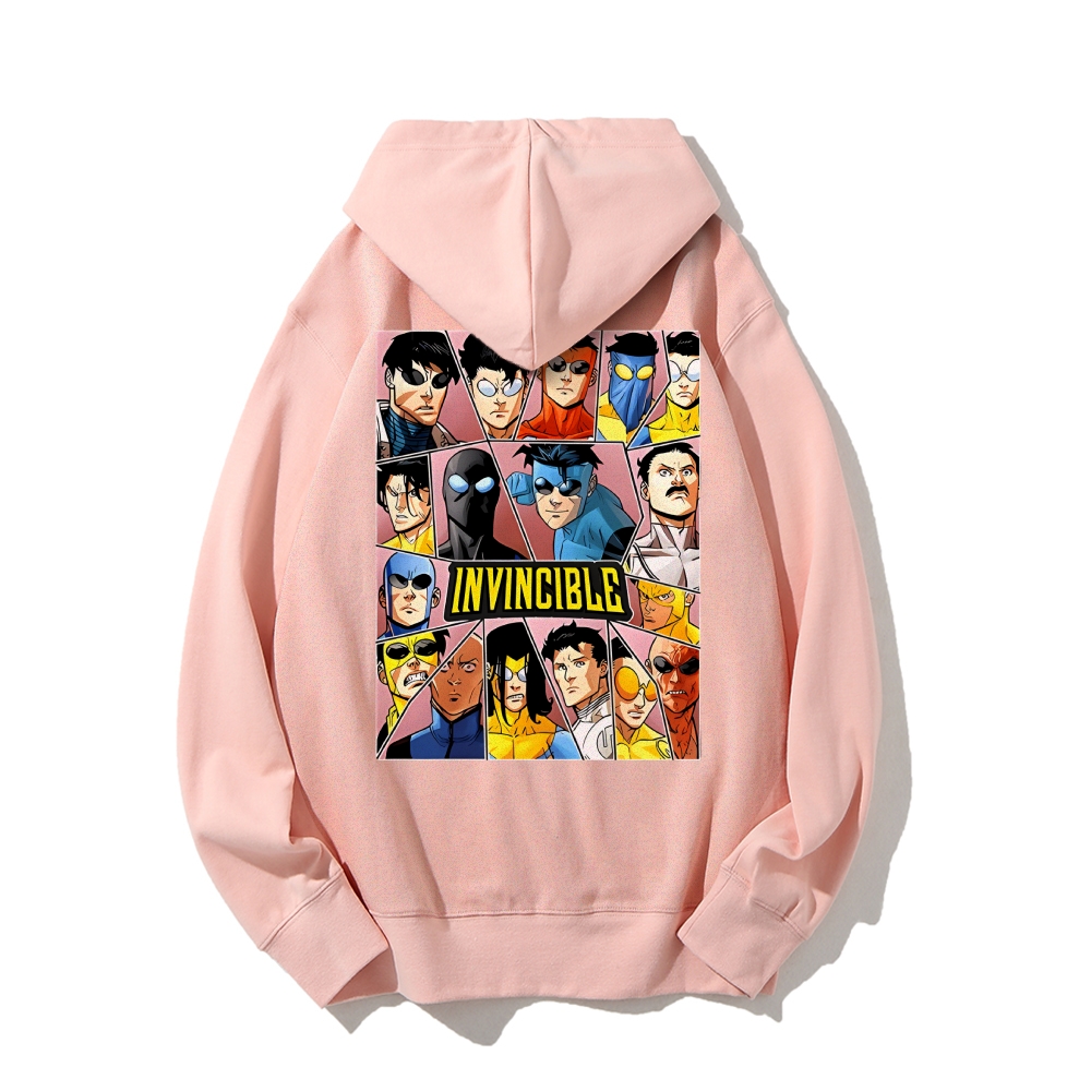 Invincible Cotton Unisex Graphic Stylish Hooded