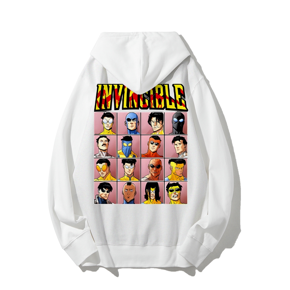 Invincible Cotton Unisex Graphic Stylish Hooded