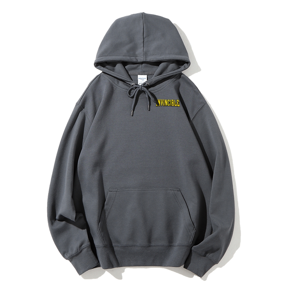 Invincible Cotton Unisex Graphic Stylish Hooded