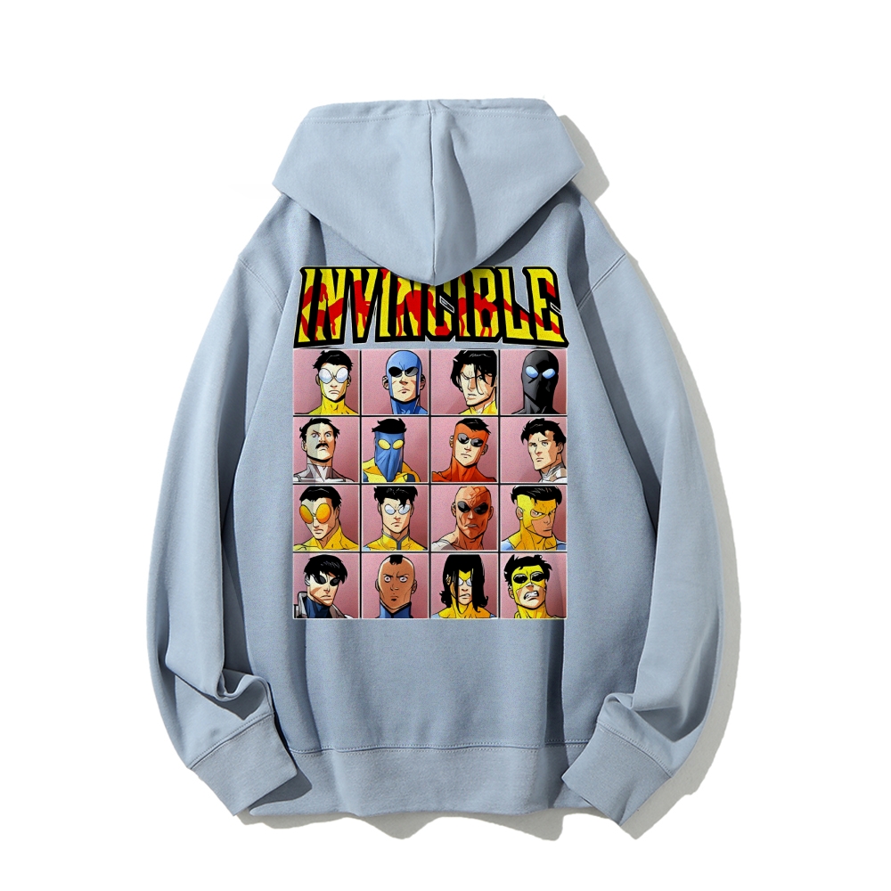 Invincible Cotton Unisex Graphic Stylish Hooded