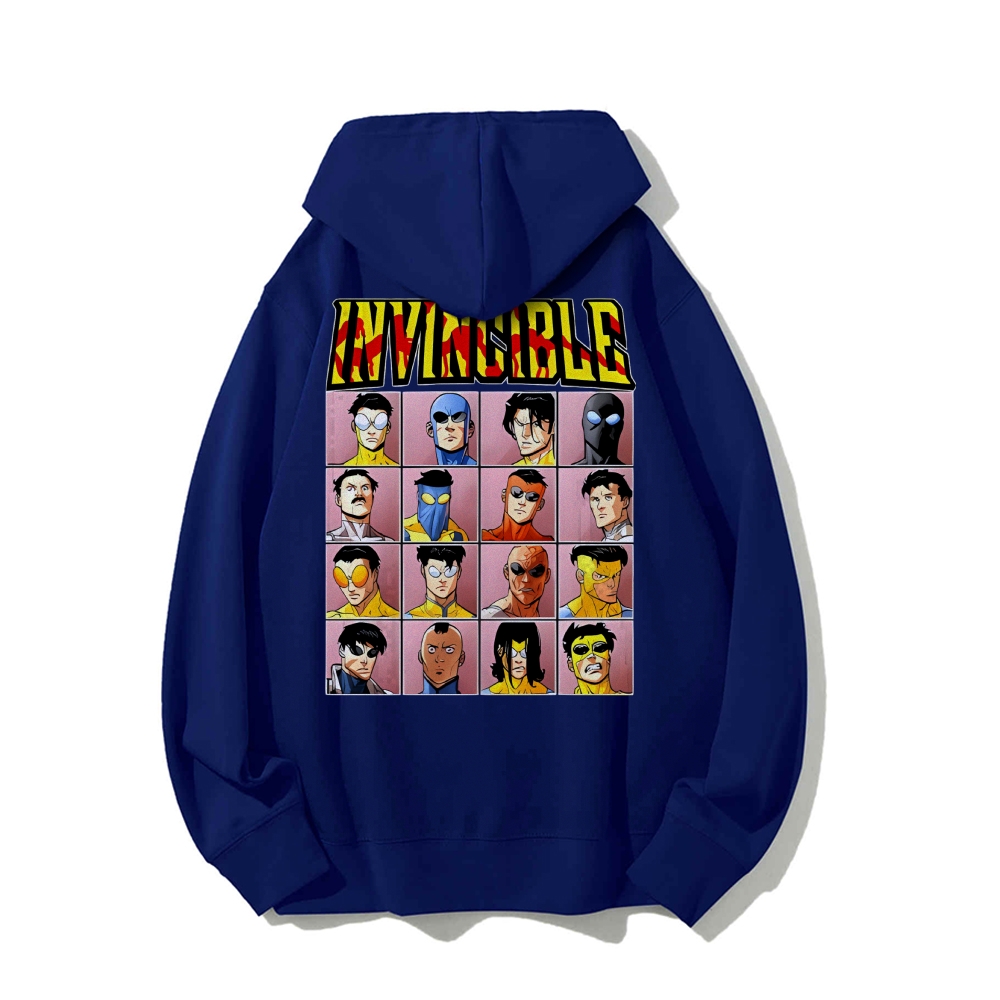 Invincible Cotton Unisex Graphic Stylish Hooded