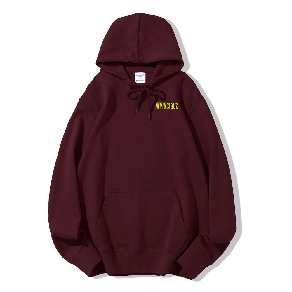 Invincible Cotton Unisex Graphic Stylish Hooded