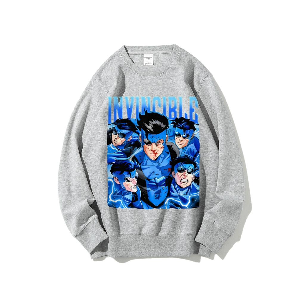 Invincible Casual Crewneck Sweatshirt