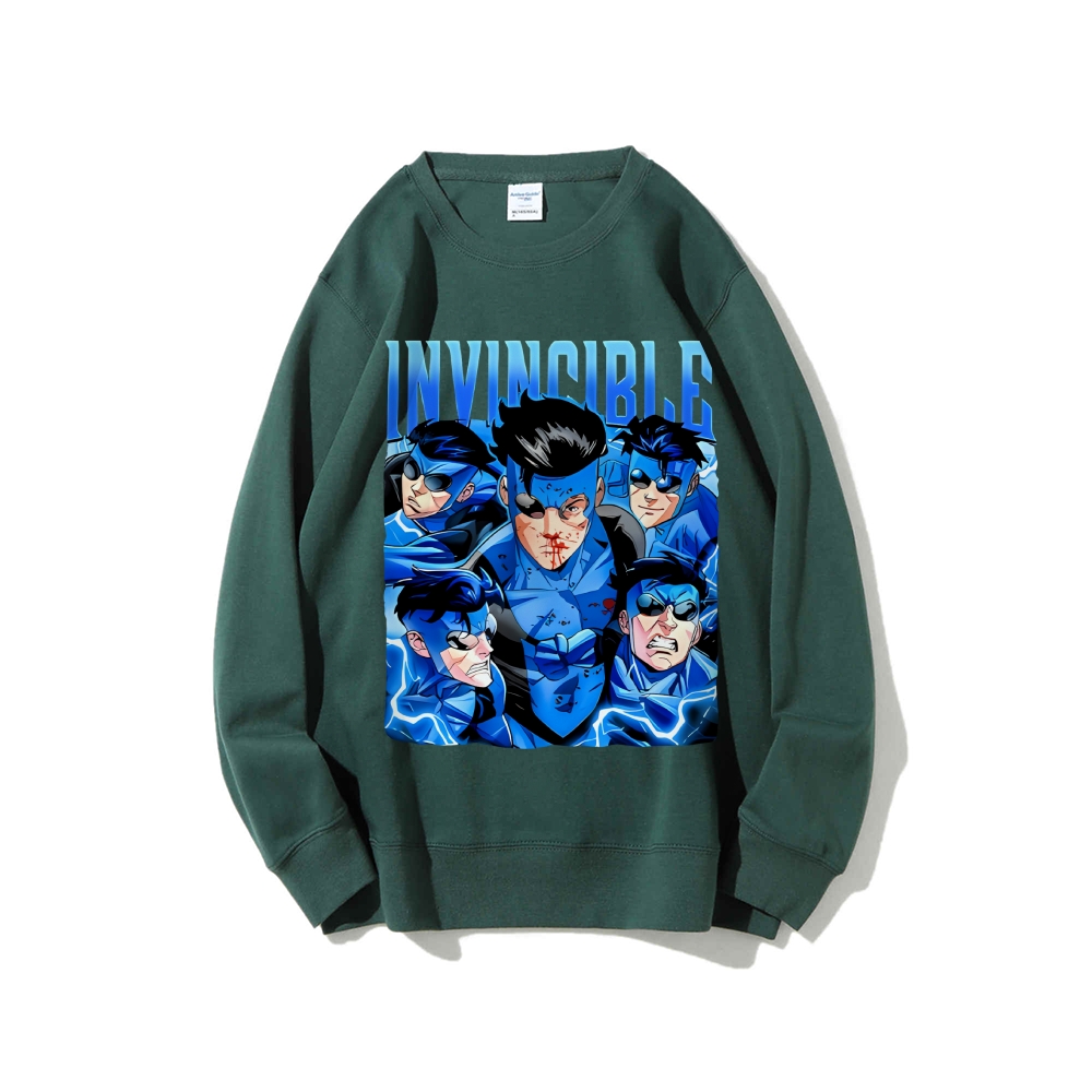 Invincible Casual Crewneck Sweatshirt