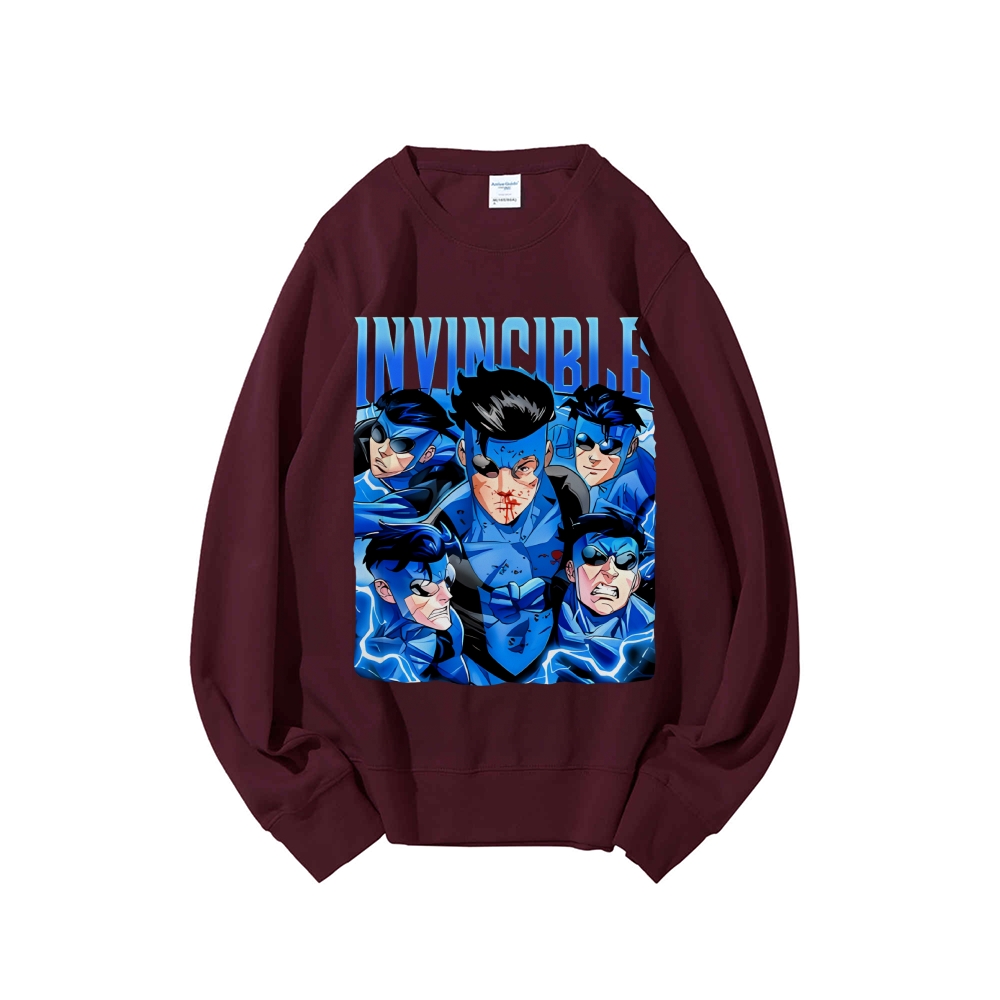 Invincible Casual Crewneck Sweatshirt