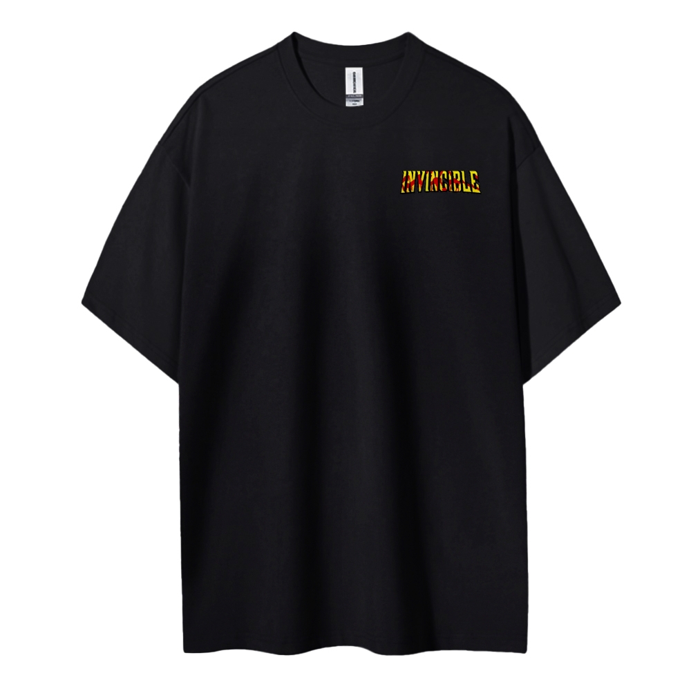 Invincible Cotton Unisex Crew Neck Anime T-Shirt