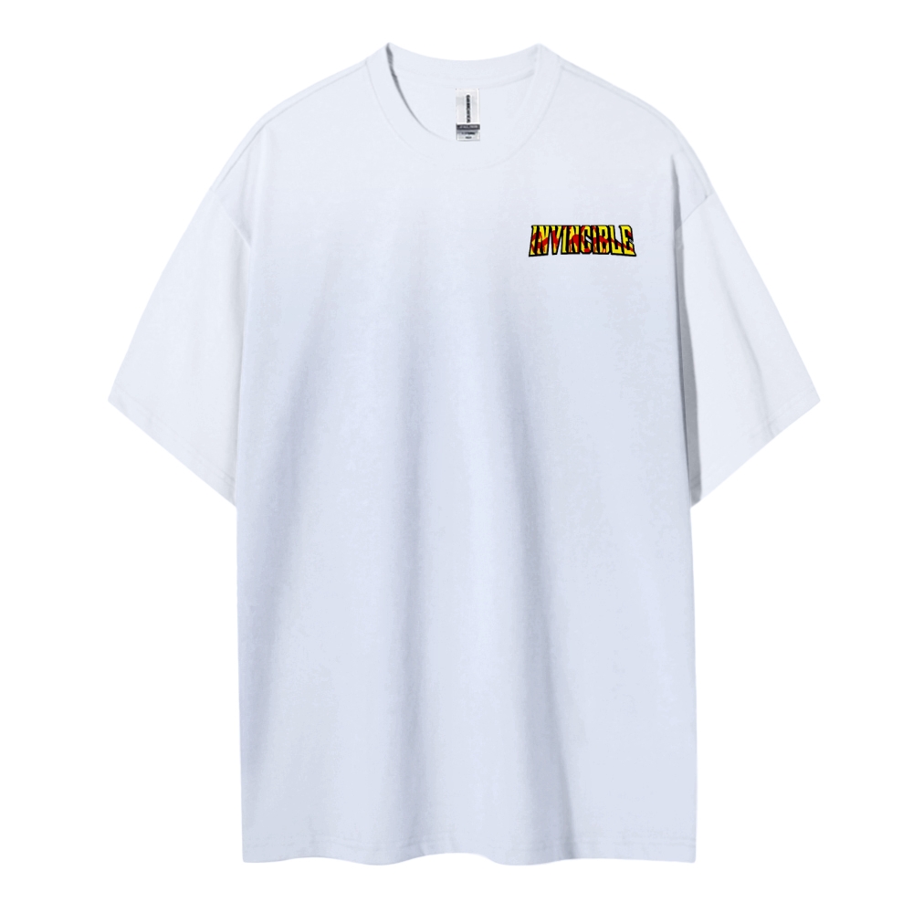 Invincible Cotton Unisex Crew Neck Anime T-Shirt
