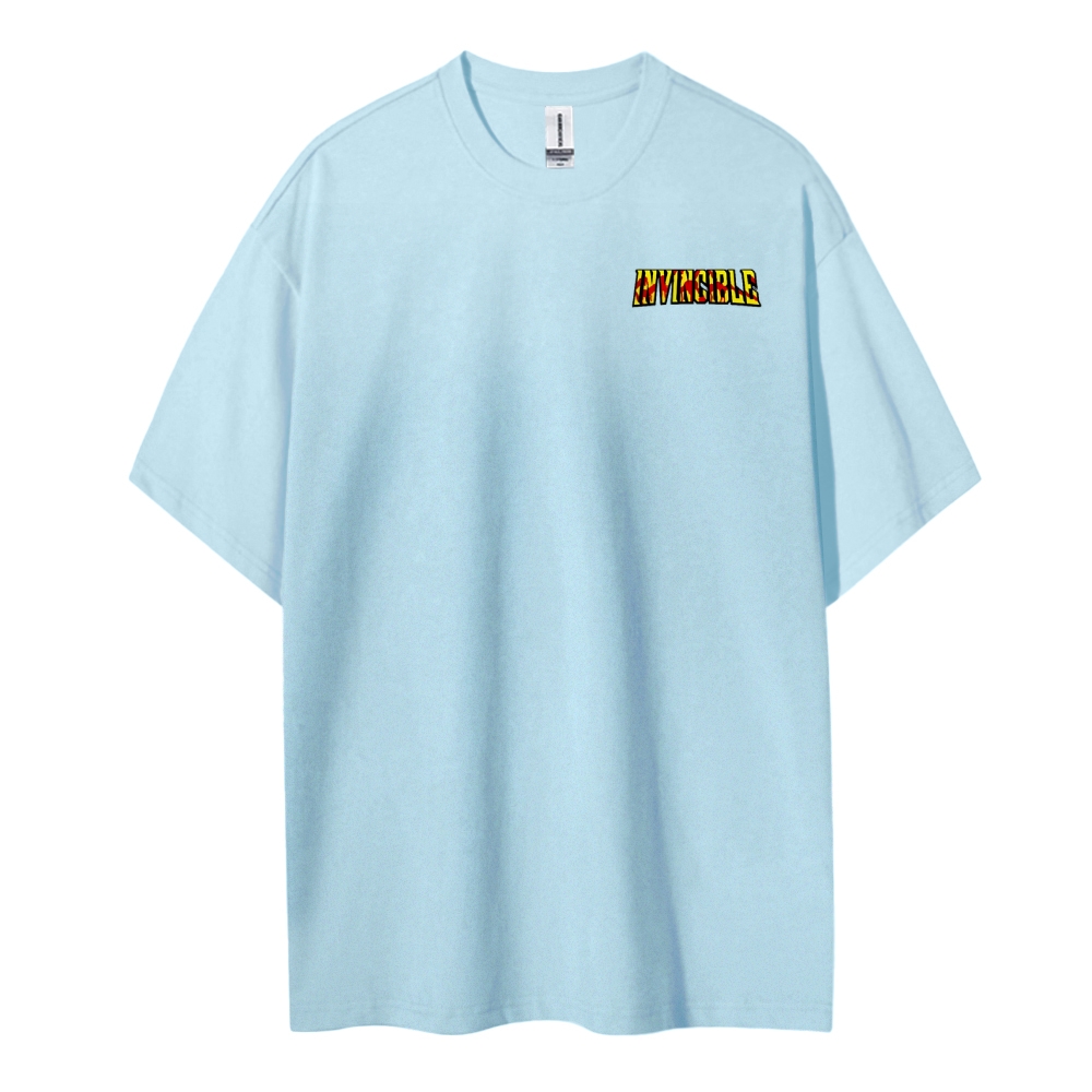 Invincible Cotton Unisex Crew Neck Anime T-Shirt