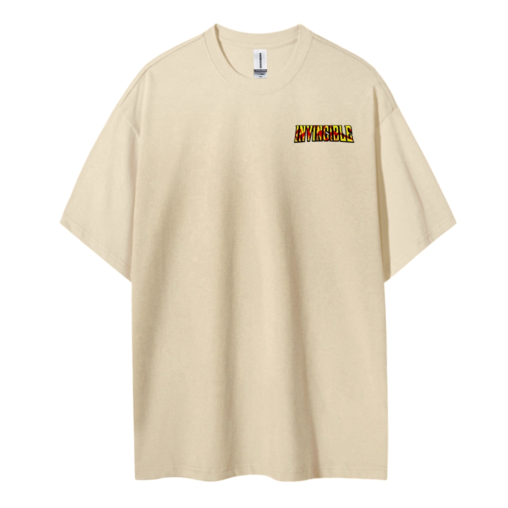 Invincible Cotton Unisex Crew Neck Anime T-Shirt
