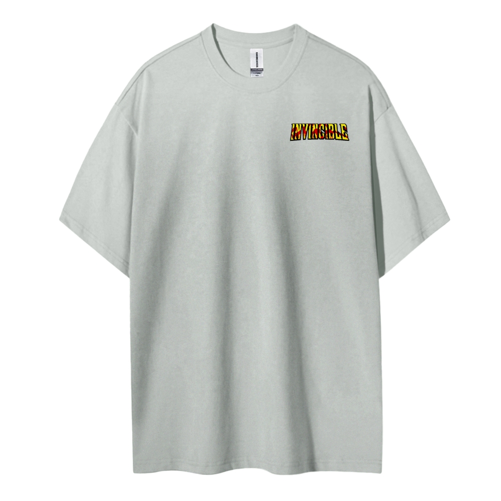 Invincible Cotton Unisex Crew Neck Anime T-Shirt