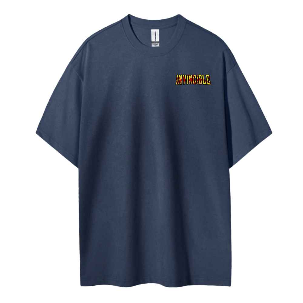 Invincible Cotton Unisex Crew Neck Anime T-Shirt