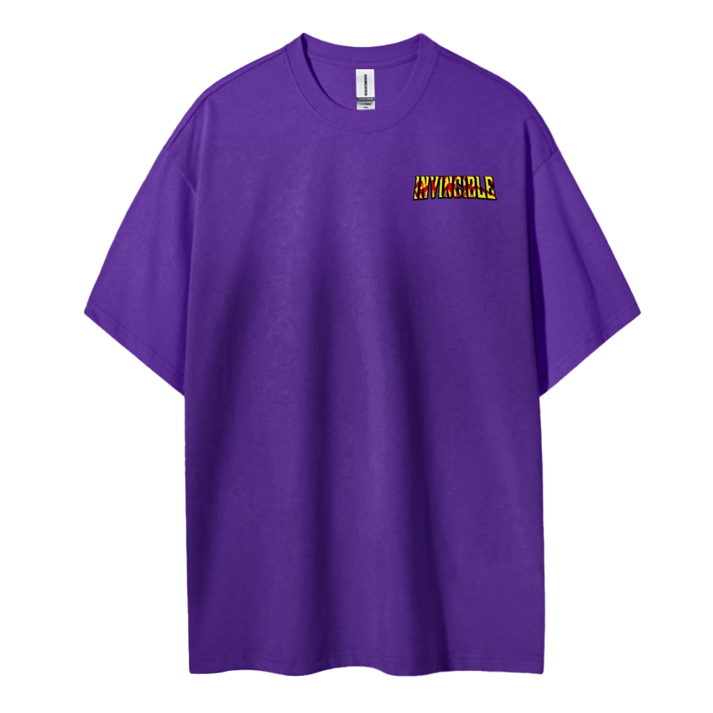 Invincible Cotton Unisex Crew Neck Anime T-Shirt