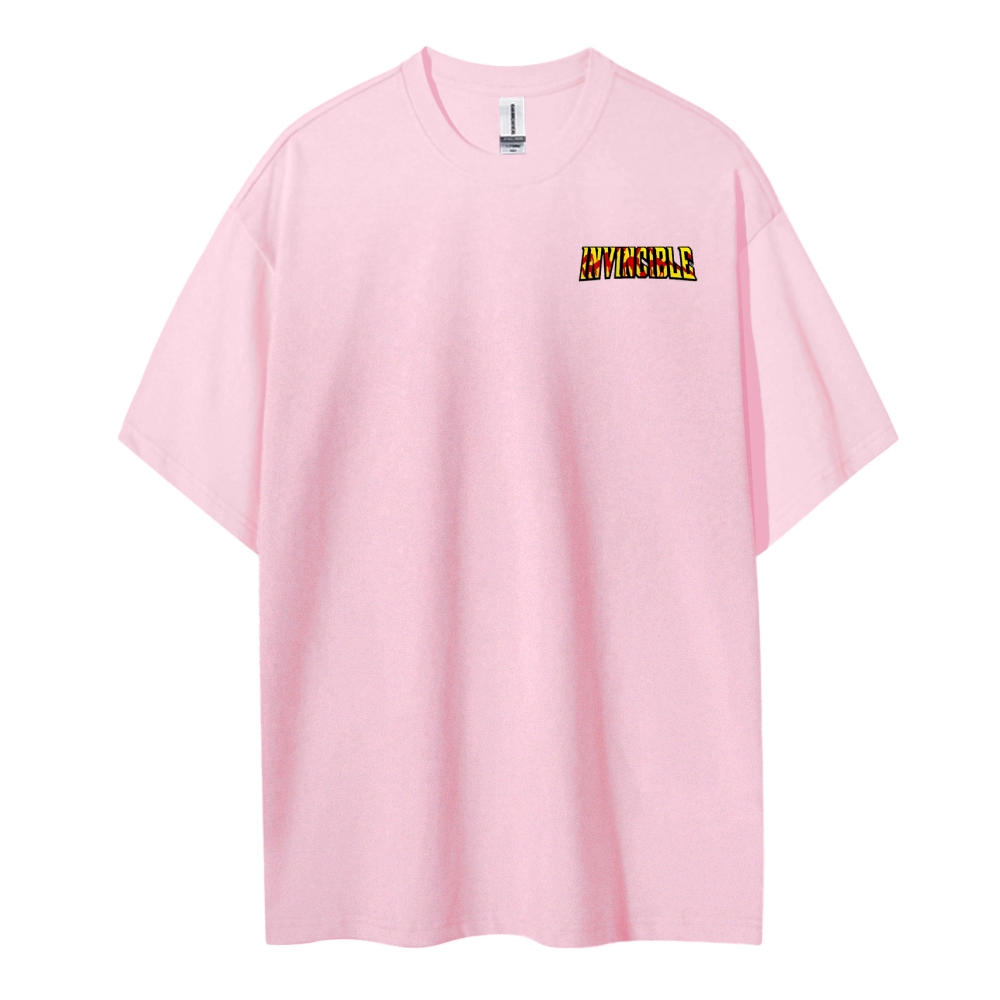 Invincible Cotton Unisex Crew Neck Anime T-Shirt