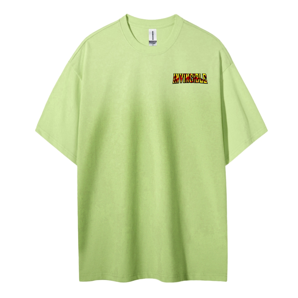 Invincible Cotton Unisex Crew Neck Anime T-Shirt