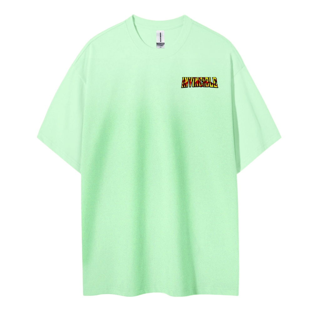 Invincible Cotton Unisex Crew Neck Anime T-Shirt