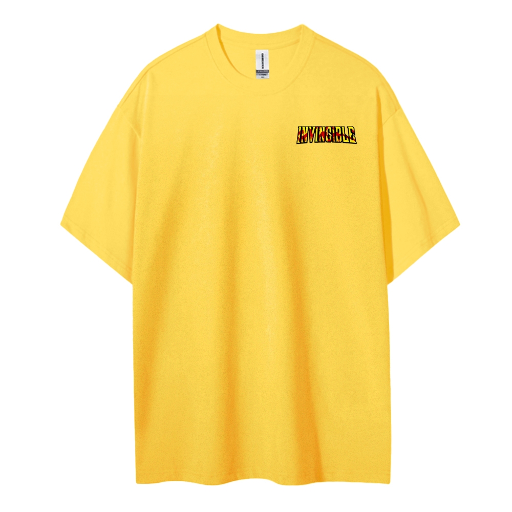 Invincible Cotton Unisex Crew Neck Anime T-Shirt
