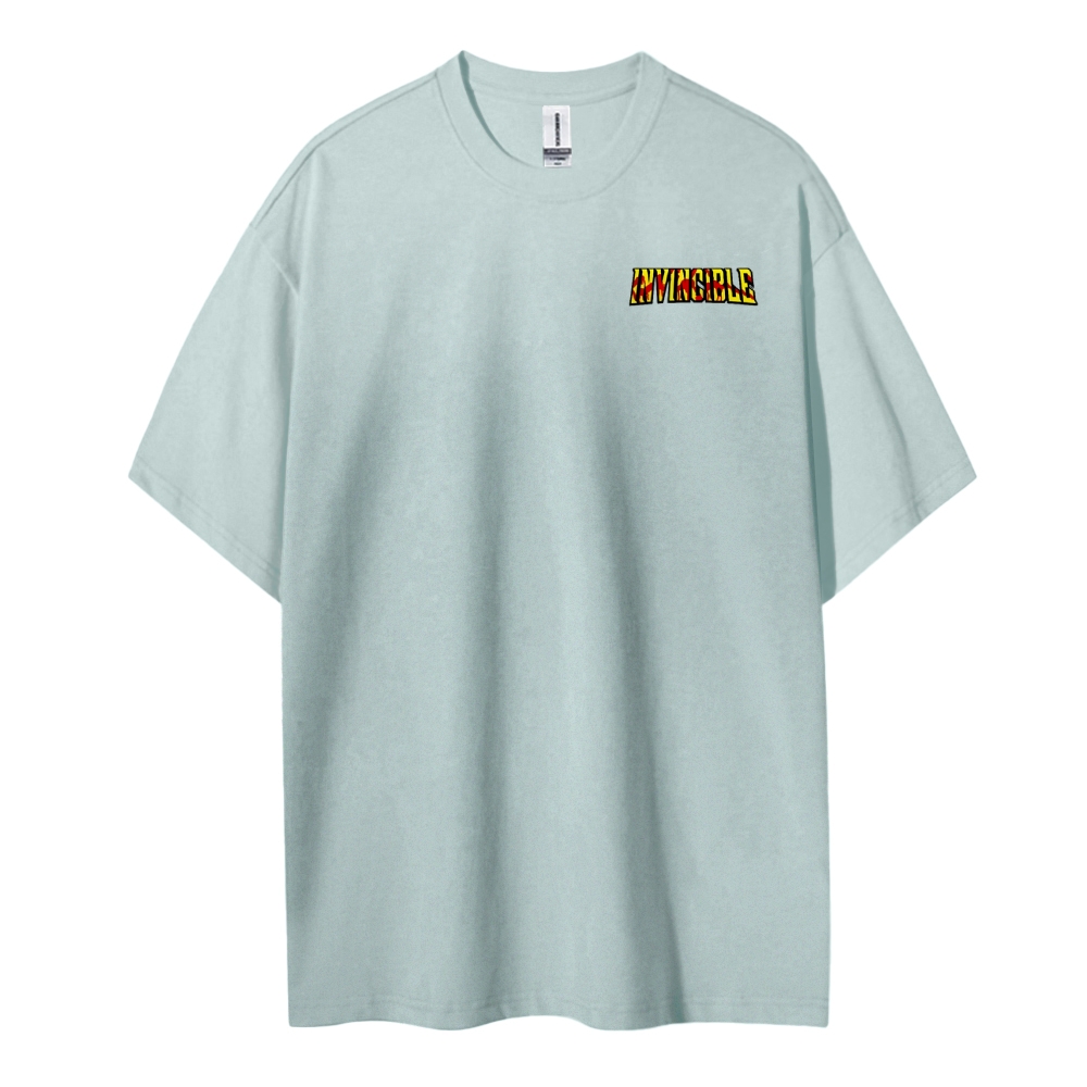 Invincible Cotton Unisex Crew Neck Anime T-Shirt