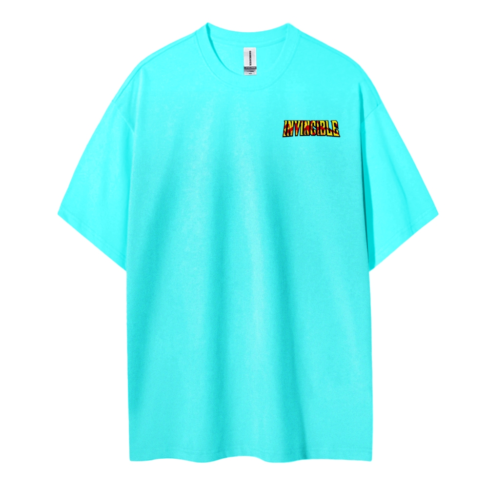 Invincible Cotton Unisex Crew Neck Anime T-Shirt