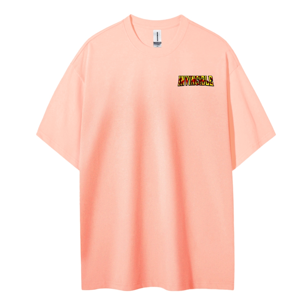 Invincible Cotton Unisex Crew Neck Anime T-Shirt