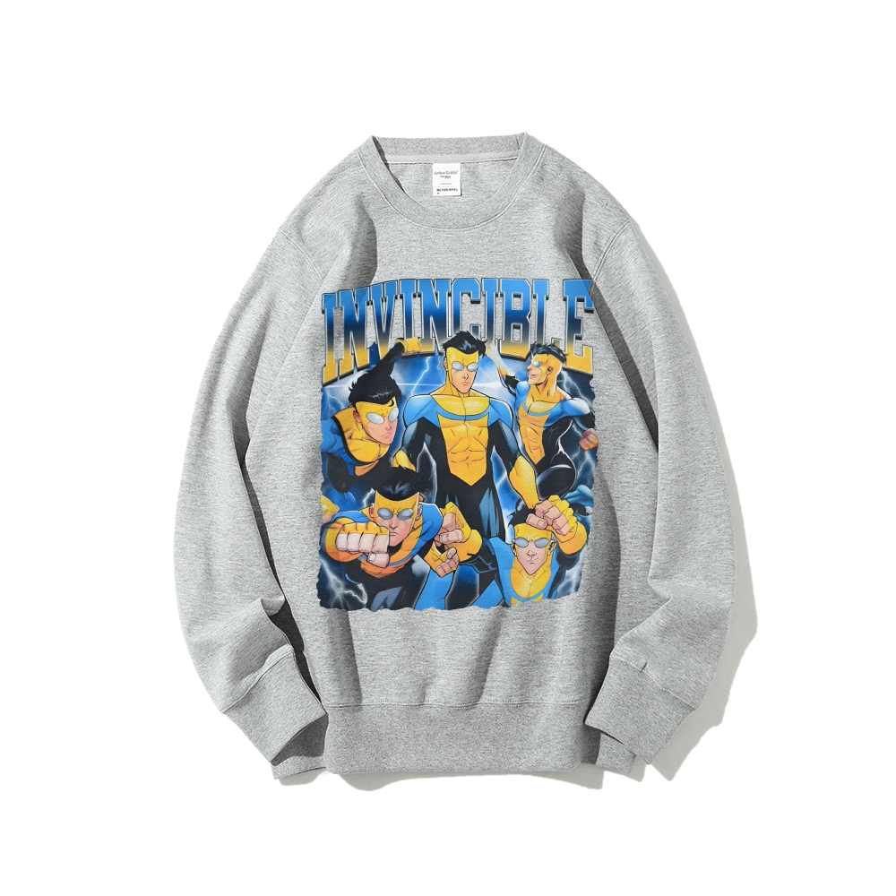 Invincible Casual Crewneck Sweatshirt