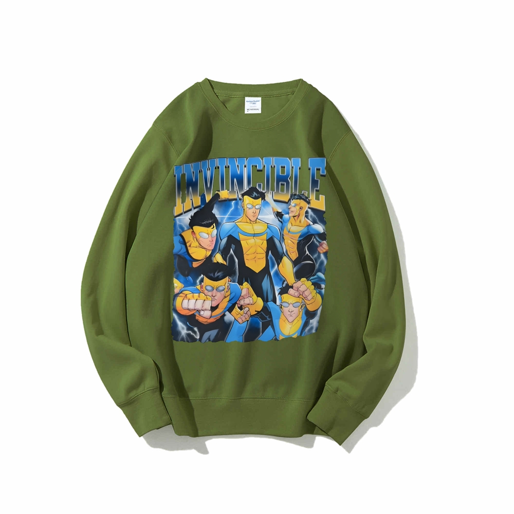 Invincible Casual Crewneck Sweatshirt