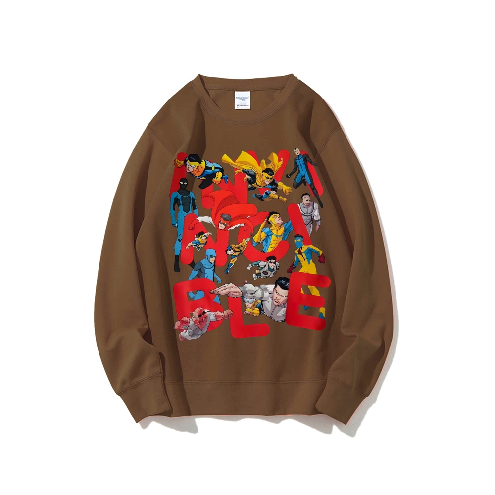 Invincible Casual Crewneck Sweatshirt
