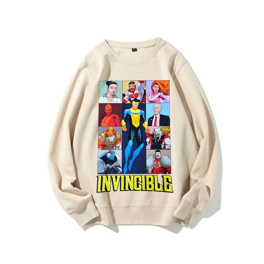 Invincible Casual Crewneck Sweatshirt
