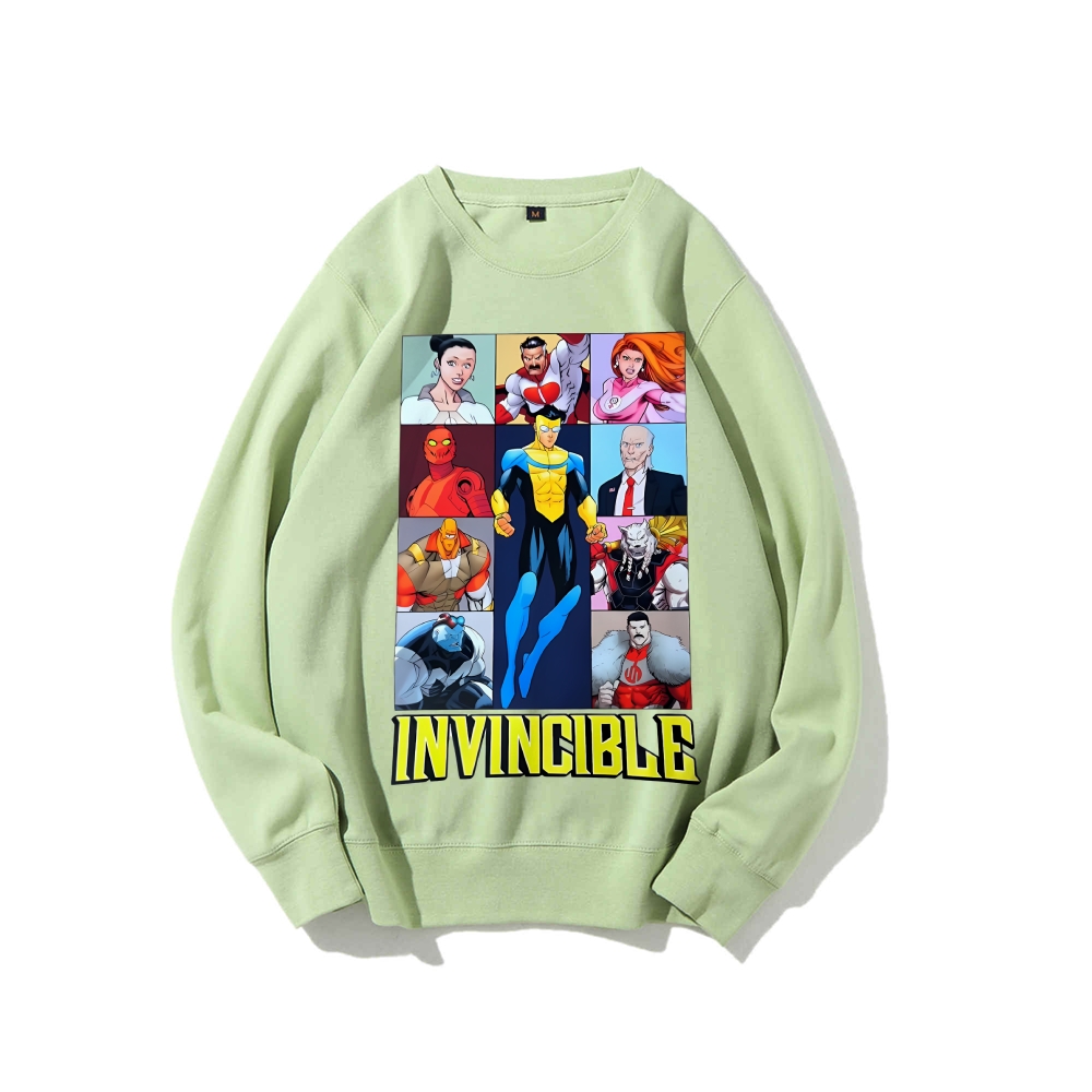 Invincible Casual Crewneck Sweatshirt