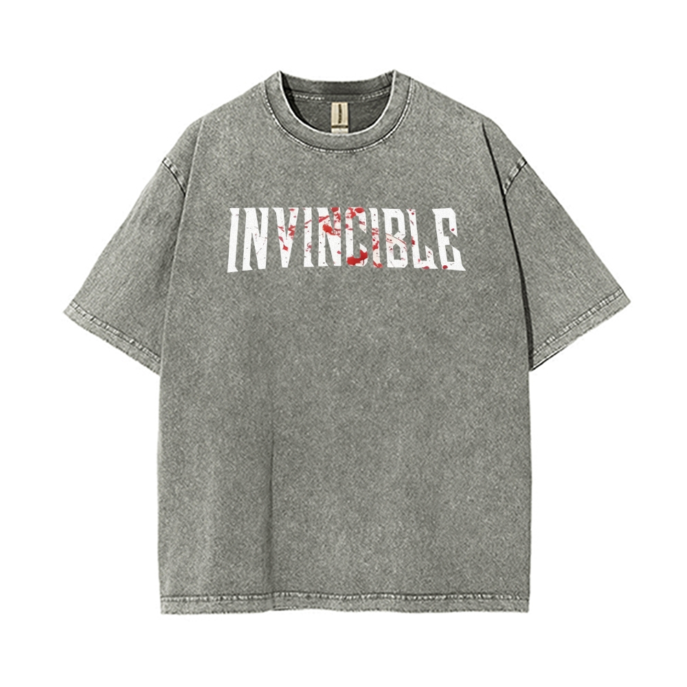 Vintage Oversized T-Shirt Invincible