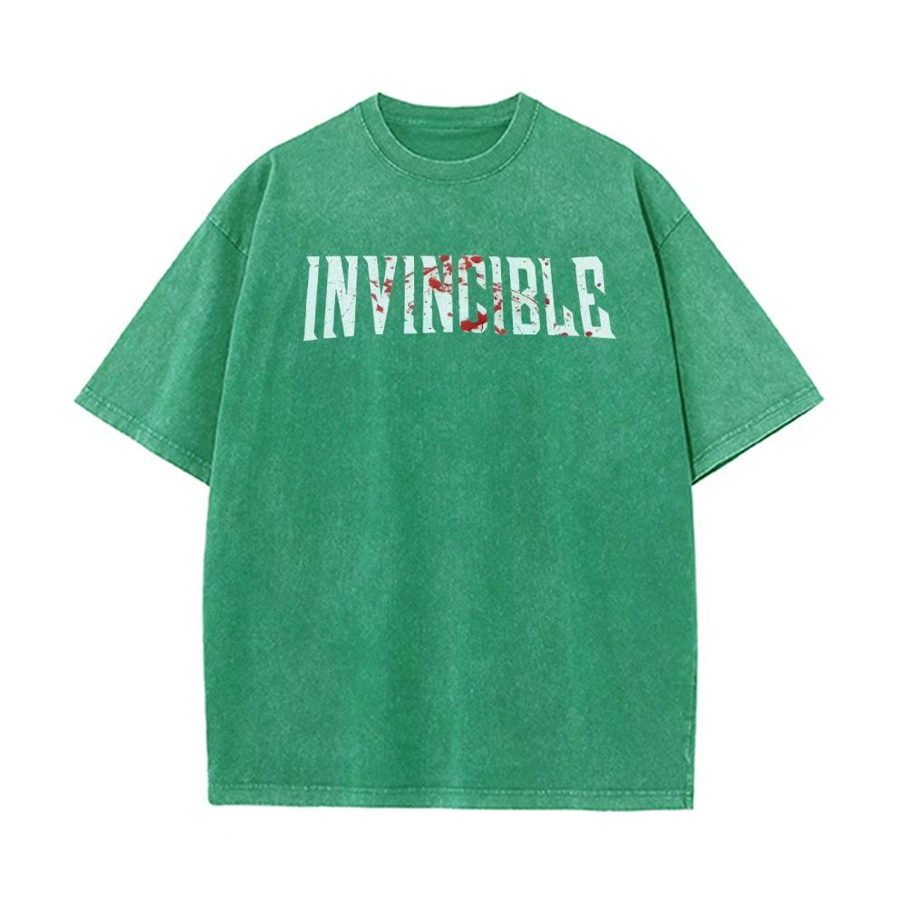 Vintage Oversized T-Shirt Invincible