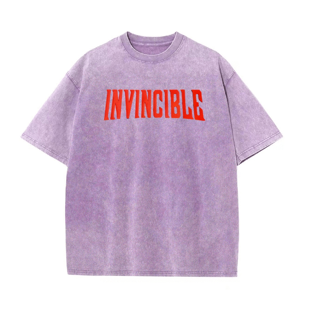 Vintage Oversized T-Shirt Invincible