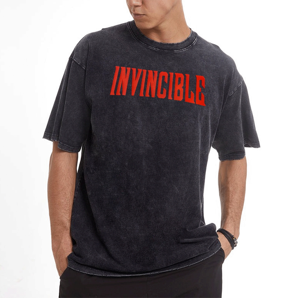 Vintage Oversized T-Shirt Invincible
