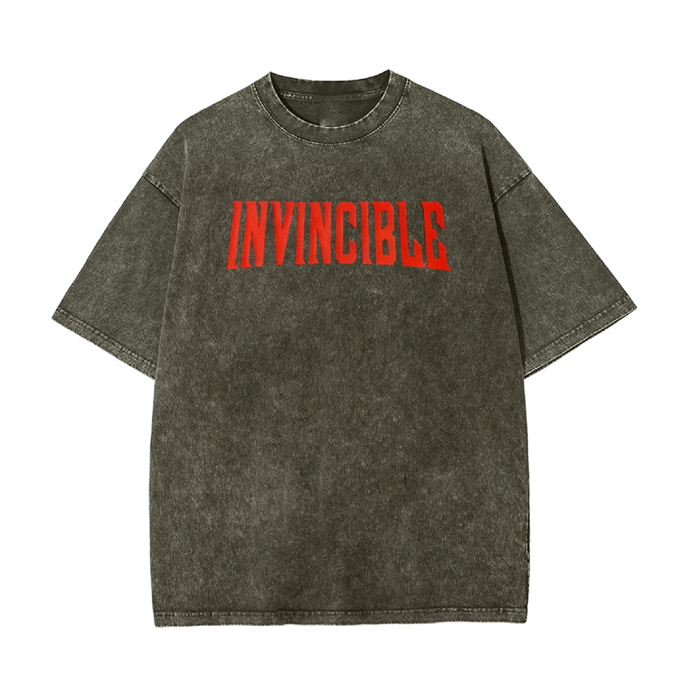 Vintage Oversized T-Shirt Invincible