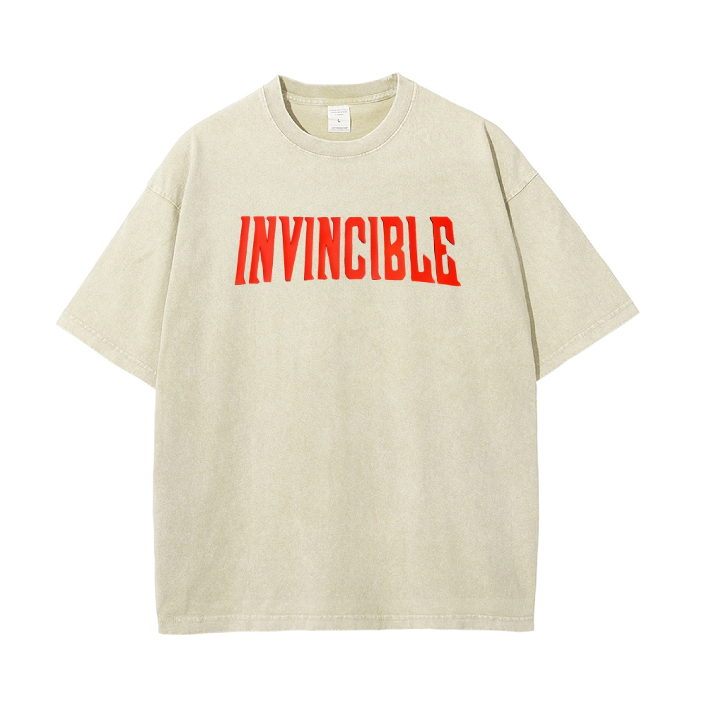 Vintage Oversized T-Shirt Invincible