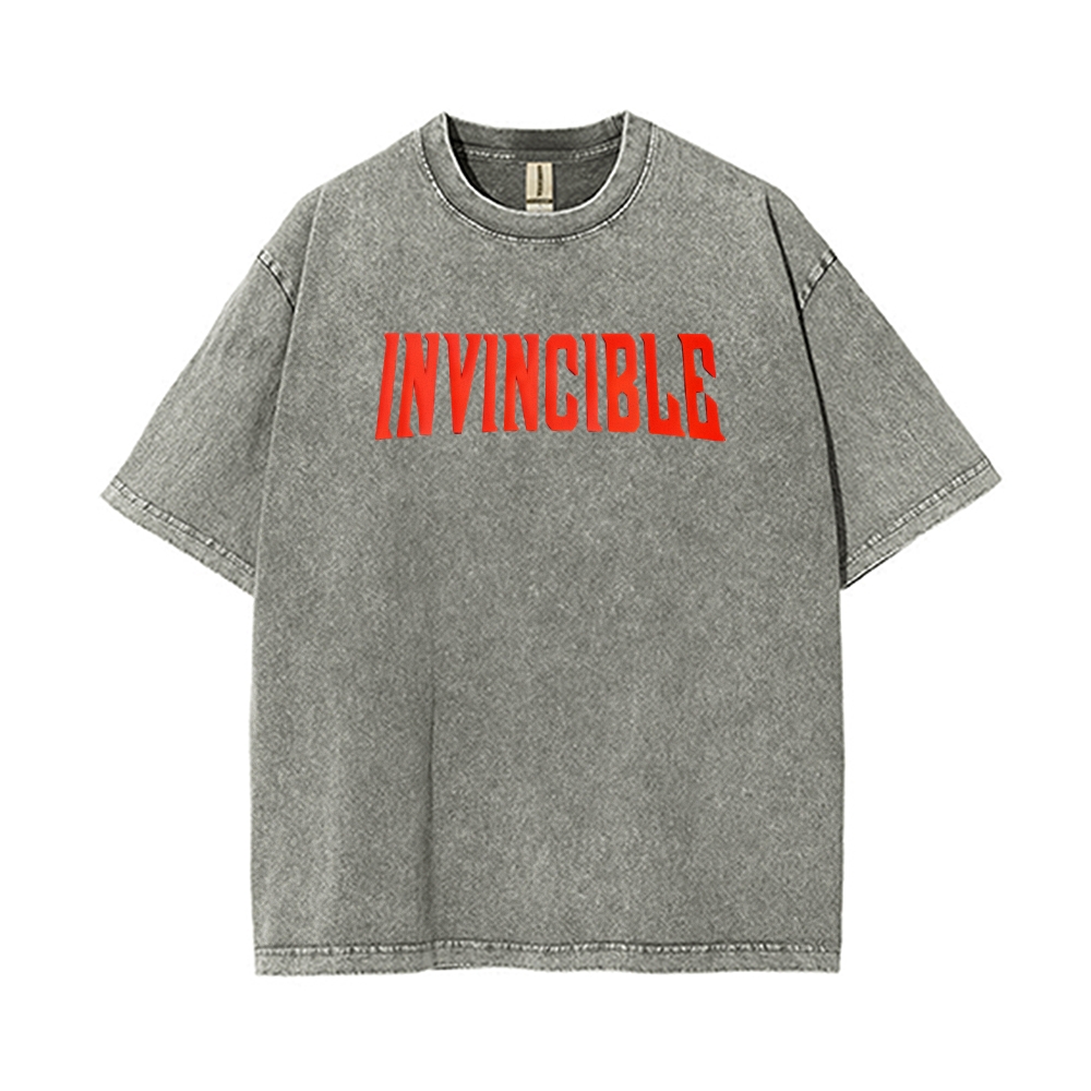 Vintage Oversized T-Shirt Invincible