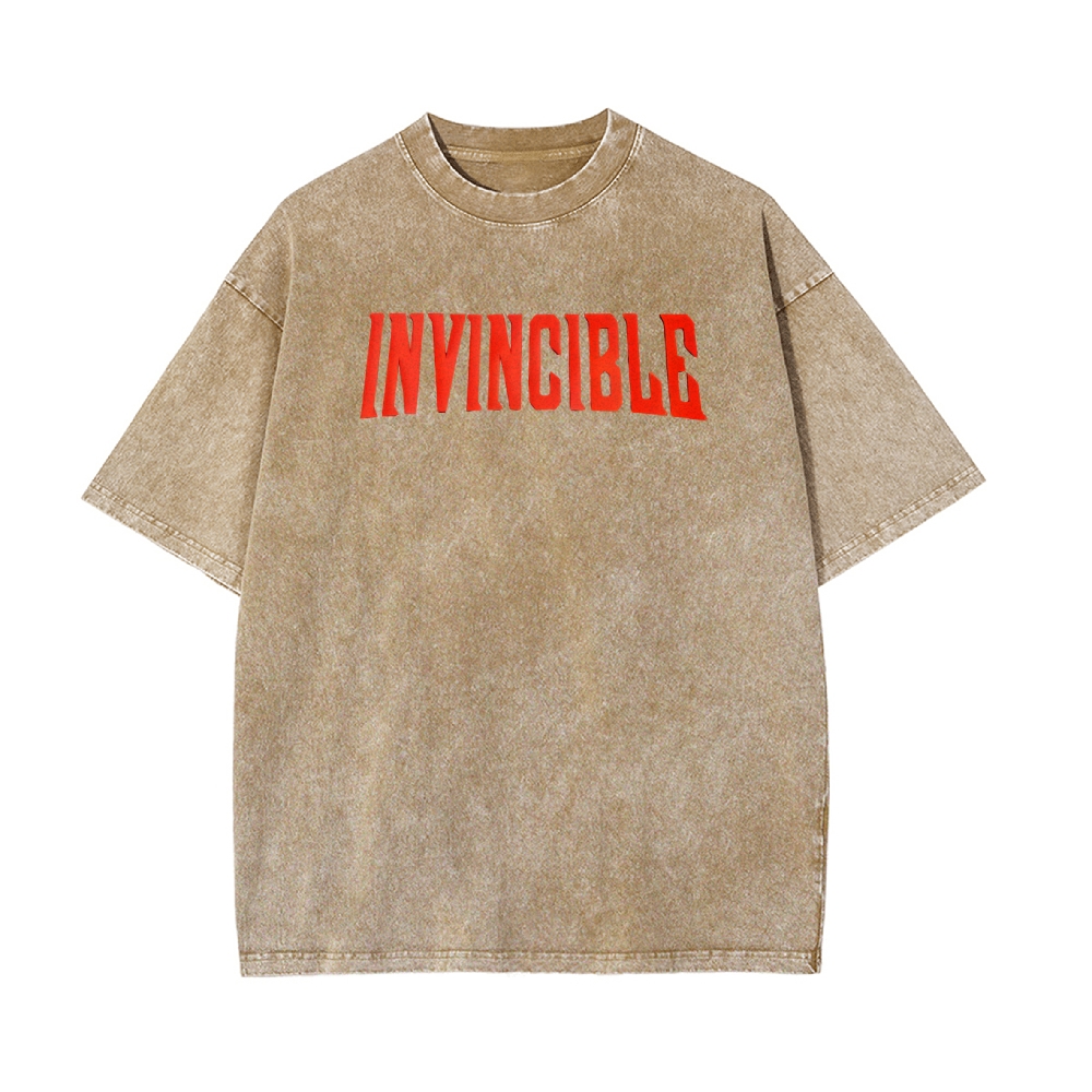 Vintage Oversized T-Shirt Invincible
