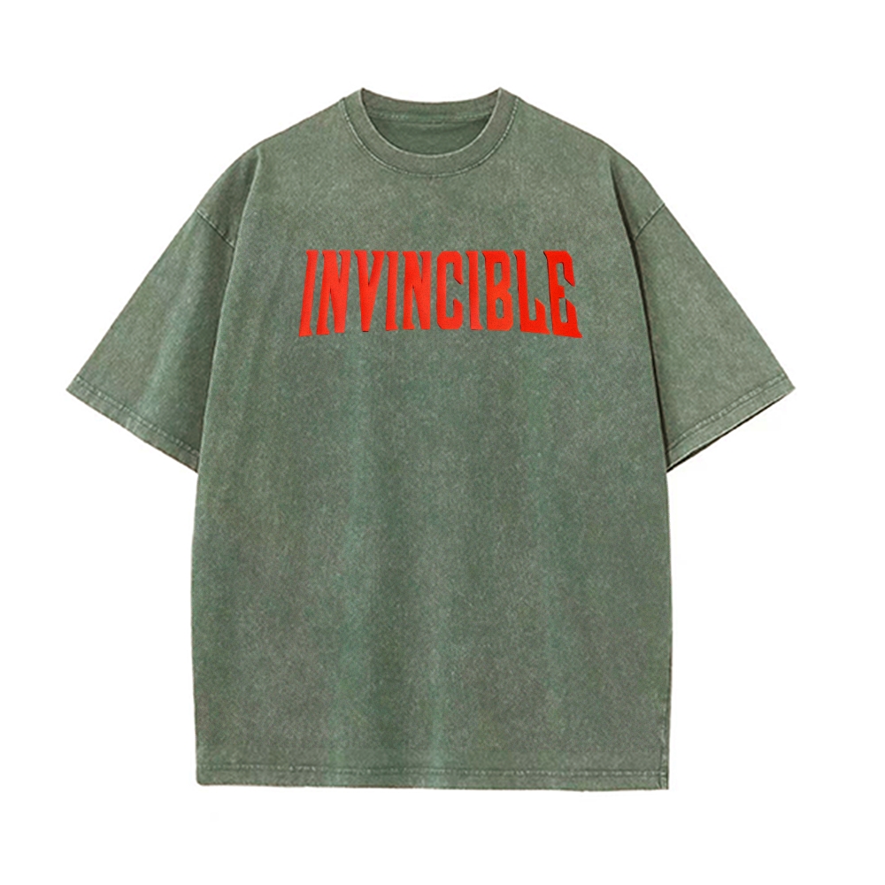 Vintage Oversized T-Shirt Invincible