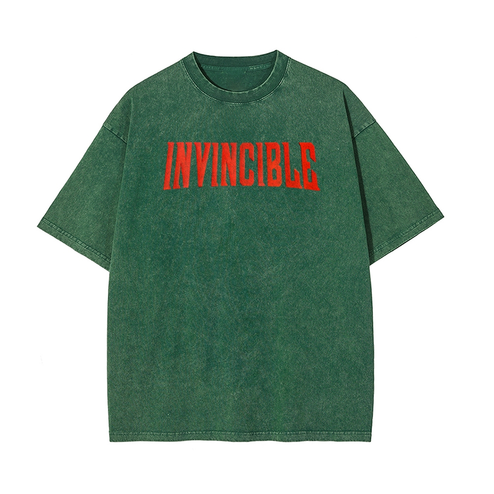Vintage Oversized T-Shirt Invincible