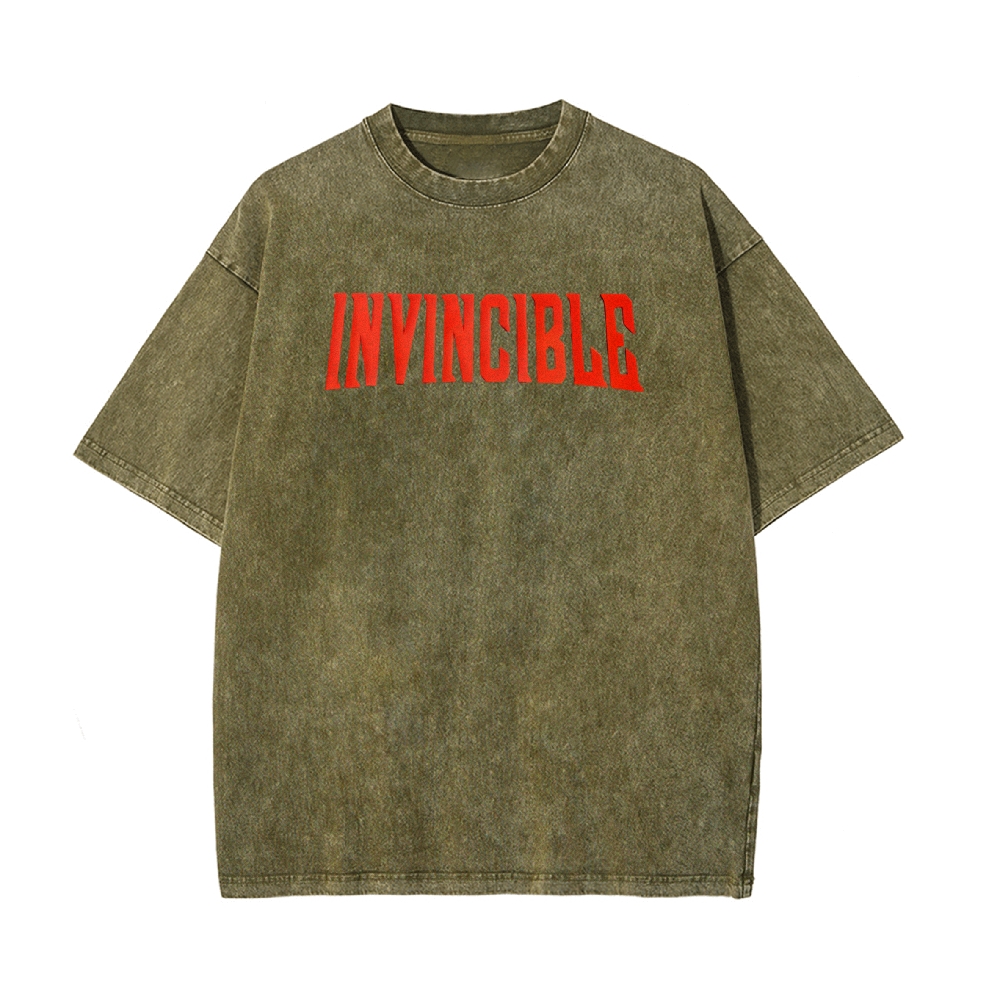 Vintage Oversized T-Shirt Invincible